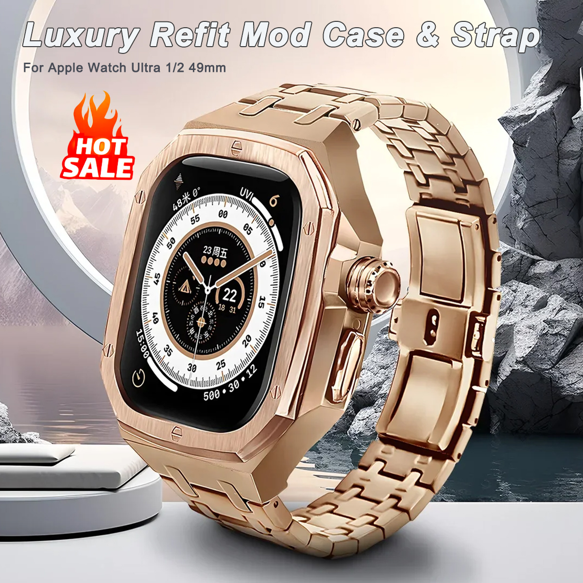 Luxury Watch Kit - Luxury Modification Mod Kit for Apple