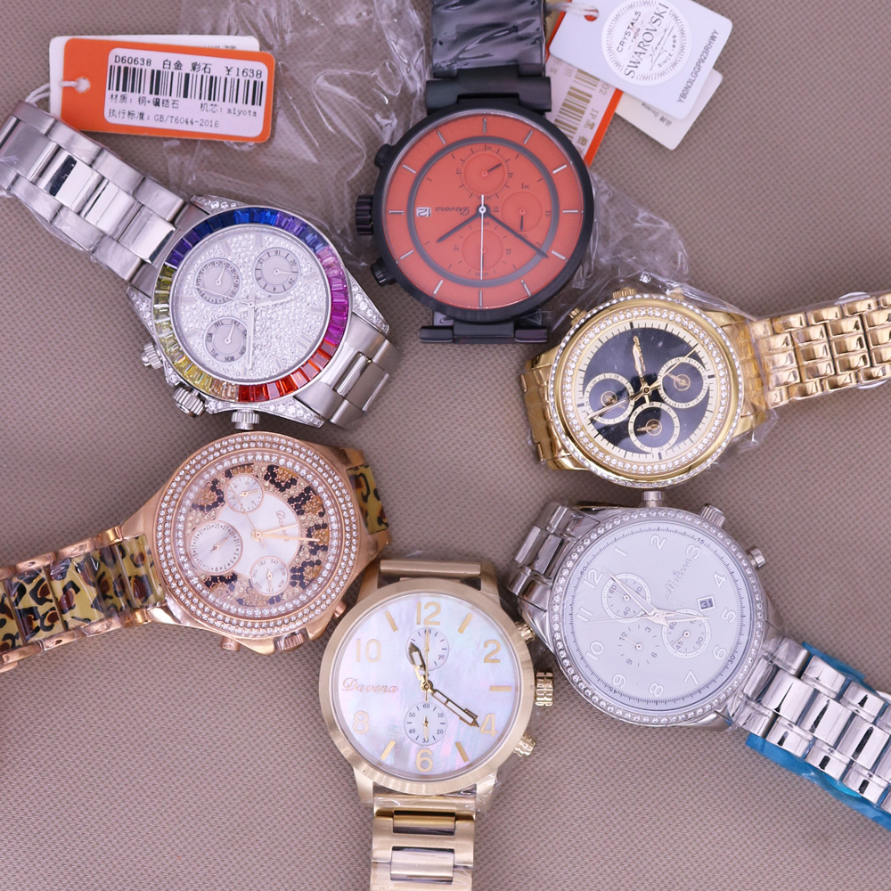 Luxury Watch Discount - SALE!!! Discount Multi-function Mov't Davena Crystal