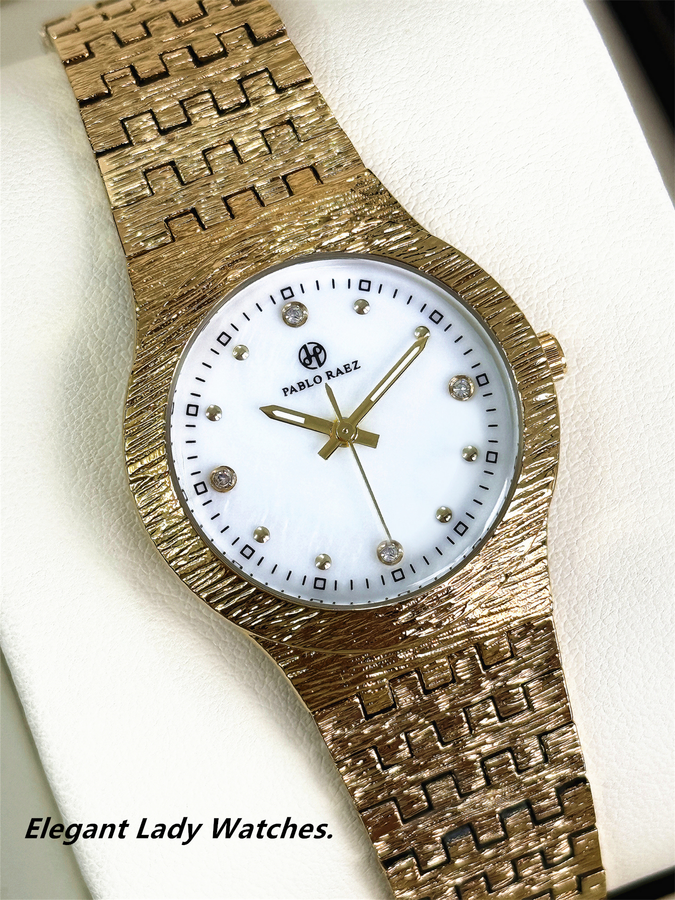 Luxury Watch Winder - New women's gold bracelet watch business