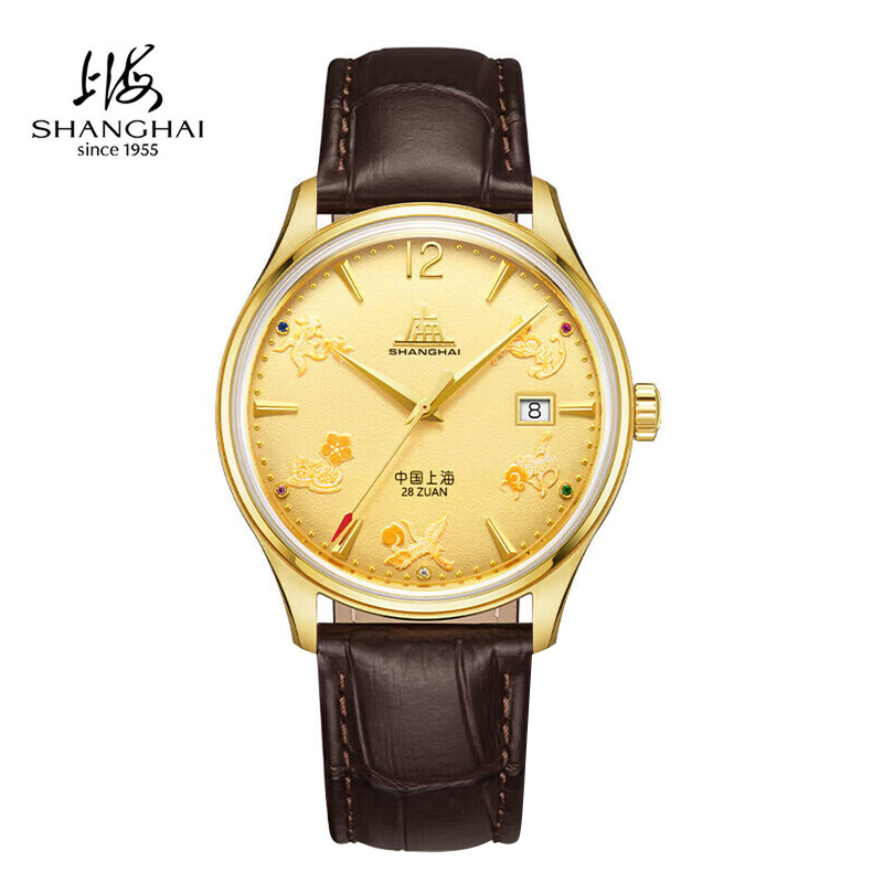 Luxury Watch Winder - Shanghai Watch Tribute Series 18K Gold