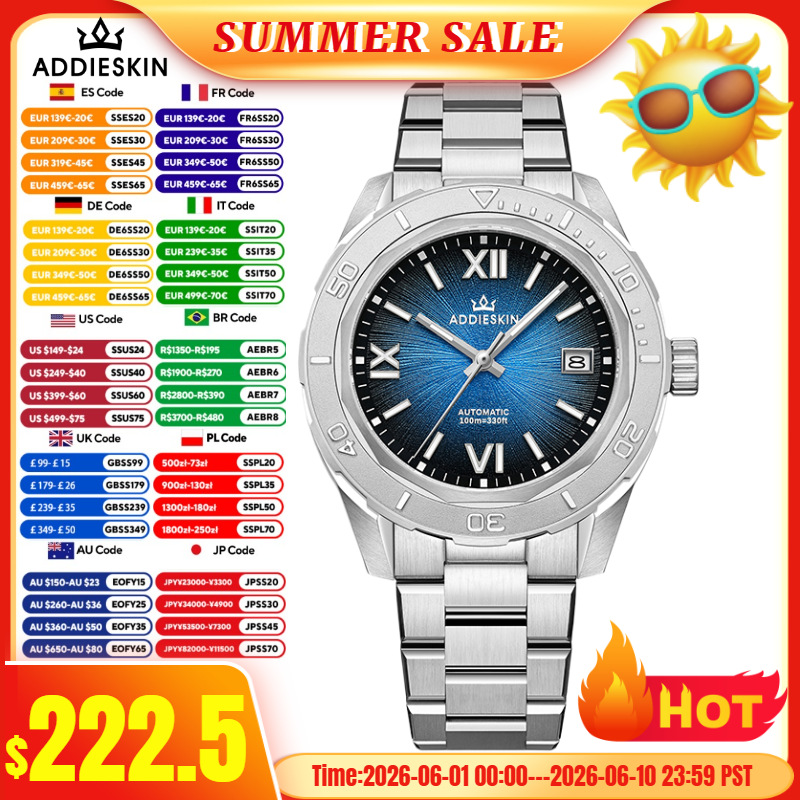 Luxury Watch And Bracelet - AddiesKin K002 Automatic Mechanical Luxury Watch