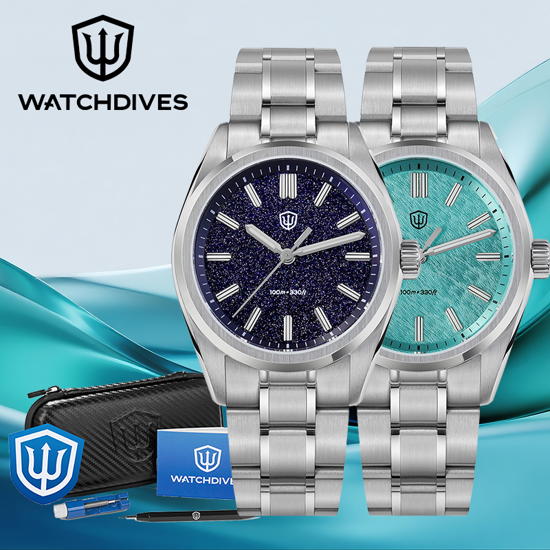 Luxury Watch And Bracelet - Watchdives WD0003B ‌Quartz Watches ‌VH31 Movement