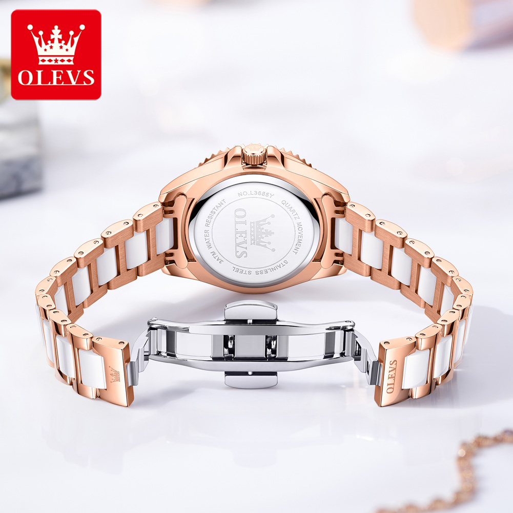 OLEVS 3685 Luxury Women's Watc – обзор и цена Perpetual Calendar Watch
