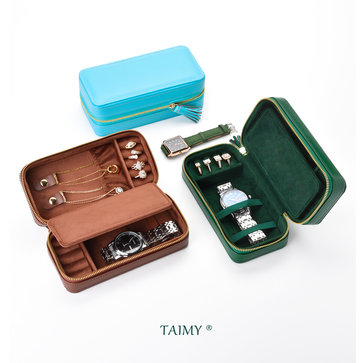 Luxury Pu Leather Jewelry Box  – обзор и цена Luxury Watch Case Travel