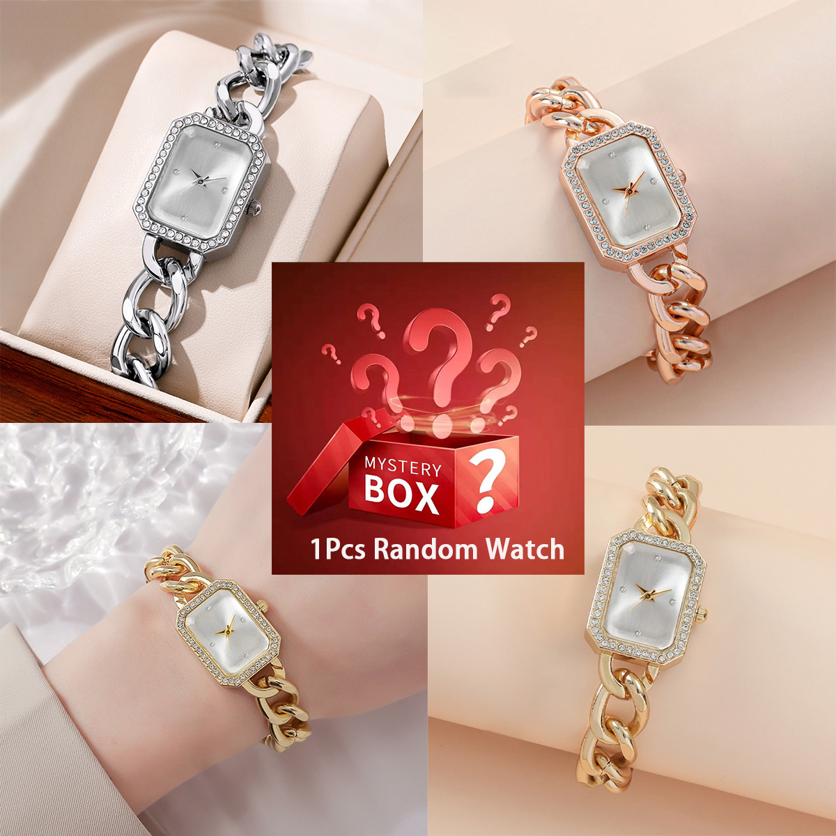 Mystery box contains 1randomco – обзор и цена Luxury Watch Box