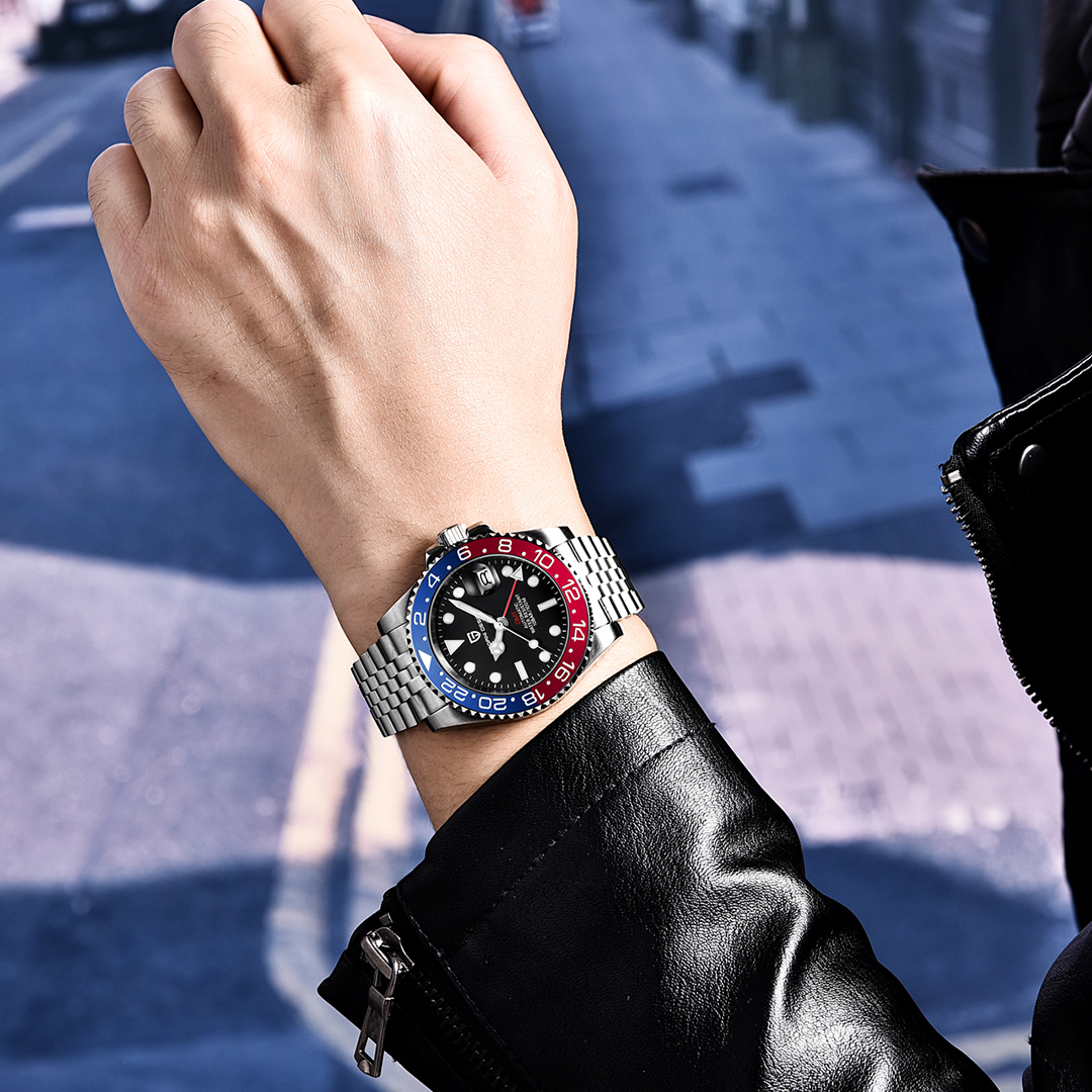 New PAGANI DESIGN GMT Watch Me – обзор и цена Luxury Watch Box