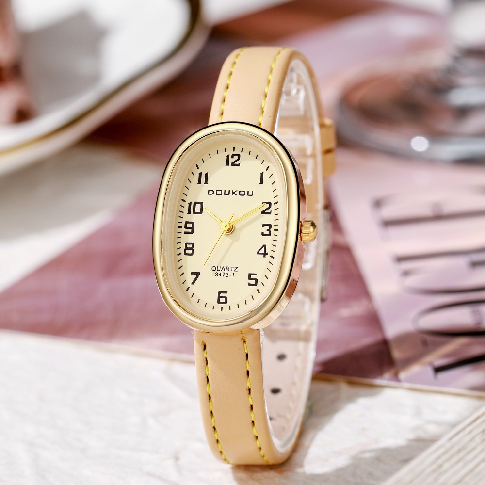 Luxury Oval Dial Women Watches – обзор и цена Luxury Watch Leather Strap
