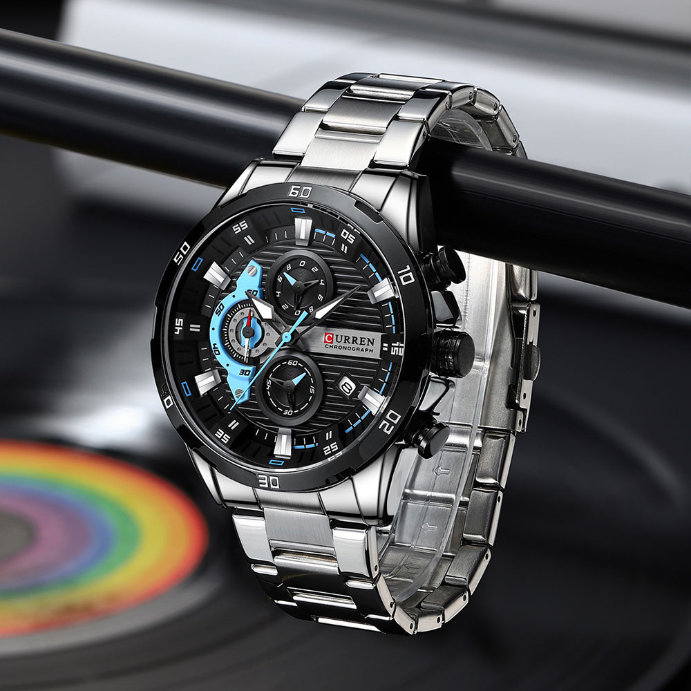 Watches For Men CURREN Man Wri – обзор и цена Luxury Watch Mockup