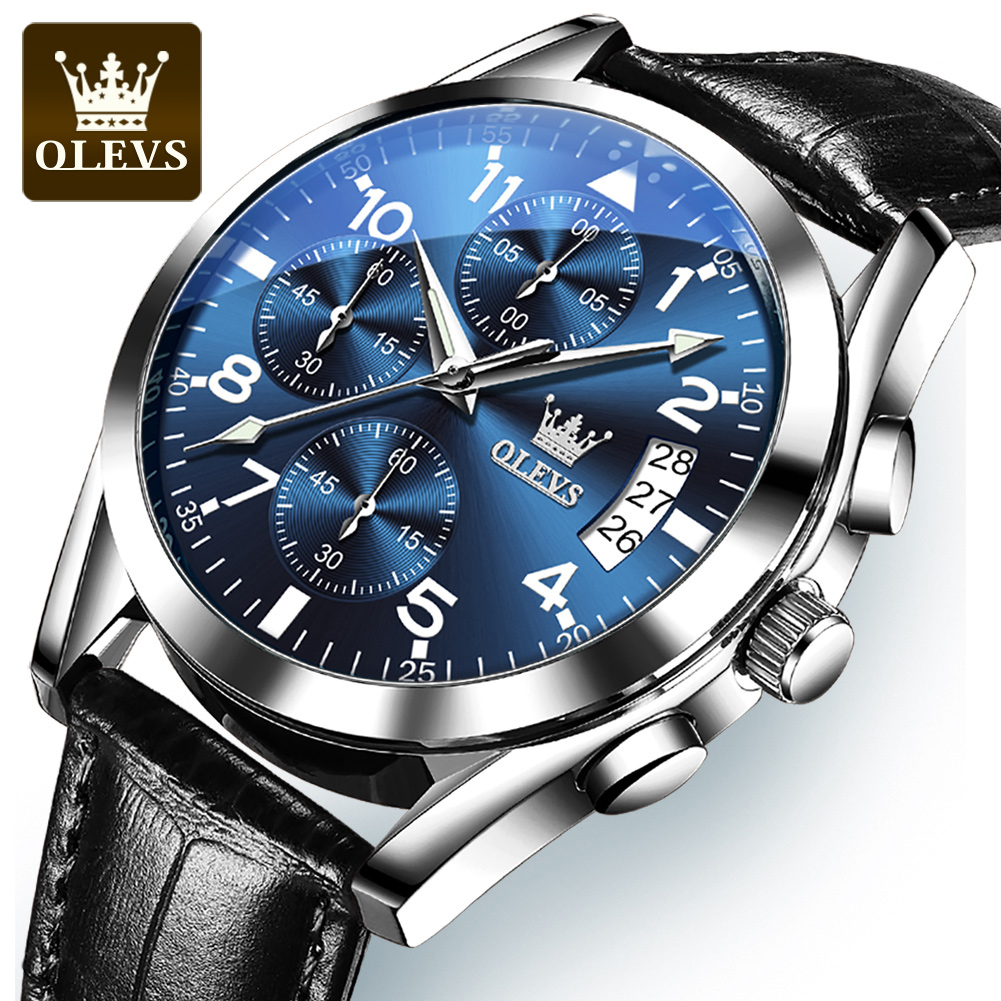 OLEVS 2878 Luxury Men's Watche – обзор и цена Luxury Watch Mockup