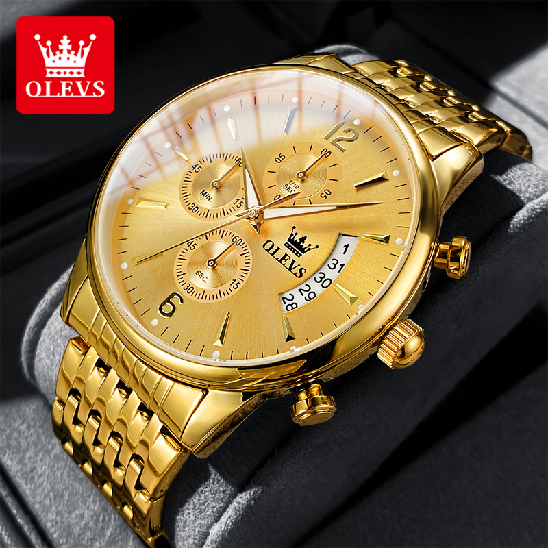 OLEVS luxury brand men's watch – обзор и цена Luxury Watch And Bracelet