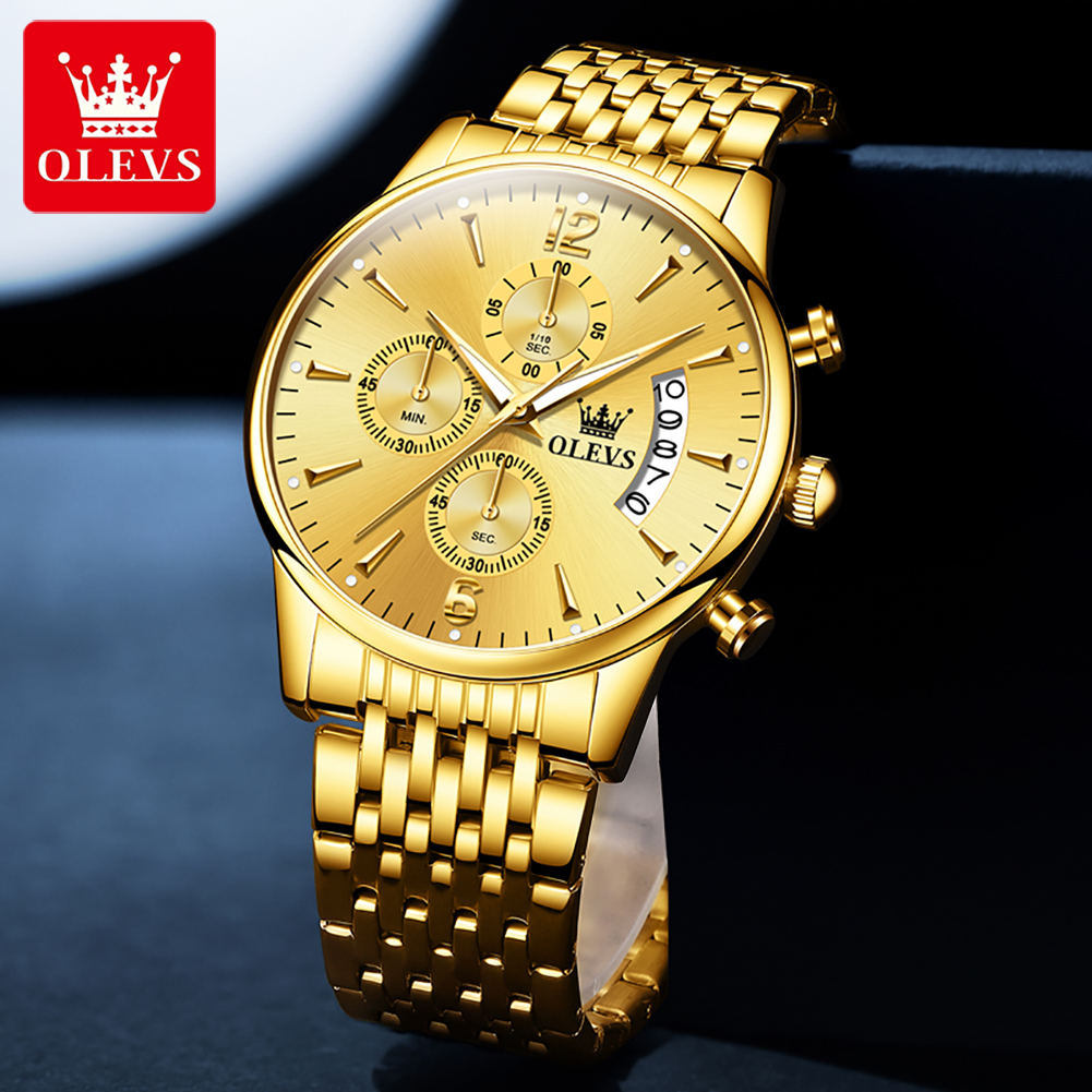 OLEVS luxury brand men's watch – обзор и цена Luxury Watch And Bracelet