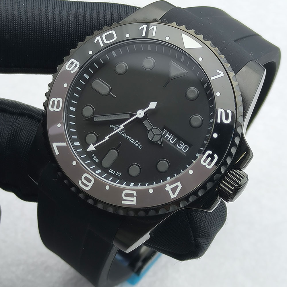 40MM NH36 Watch Black Men's St – обзор и цена Perpetual Calendar Watch