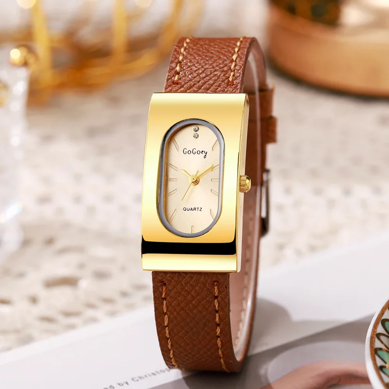 Luxury Ladies Brand Women Watc – обзор и цена Luxury Watch Leather Strap