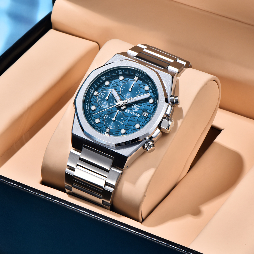 2025 New BENYAR Men's Watches  – обзор и цена Luxury Watch Box