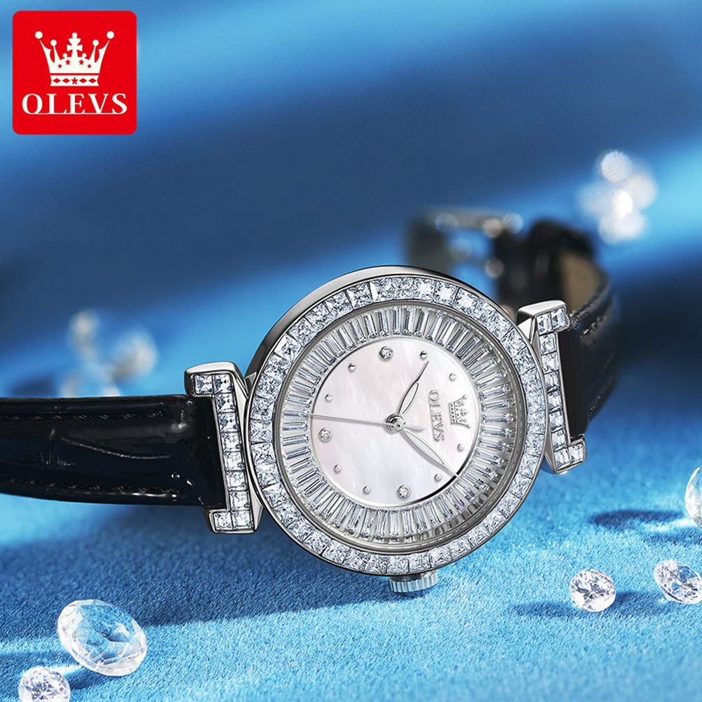 OLEVS 9983 Women's Watches Lig – обзор и цена Luxury Watch Leather Strap