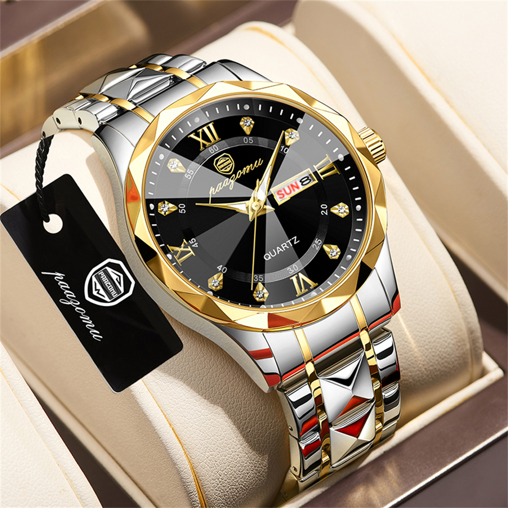 PAAZOMU Top Brand Luxury Men W – обзор и цена Luxury Watch Mockup