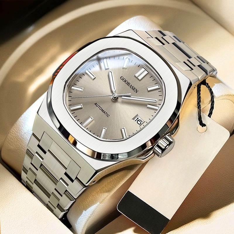 High Level Square Men Clock Wa – обзор и цена Luxury Watch Levels