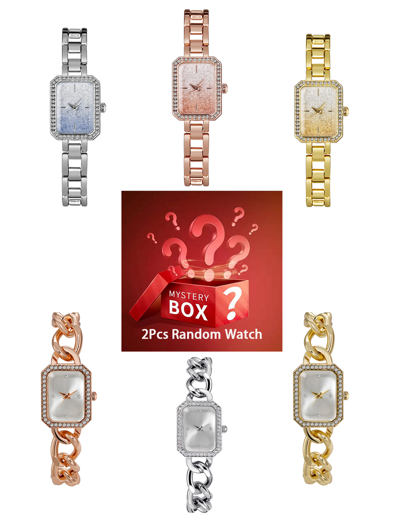 2 pieces women's watches myste – обзор и цена Luxury Watch Box