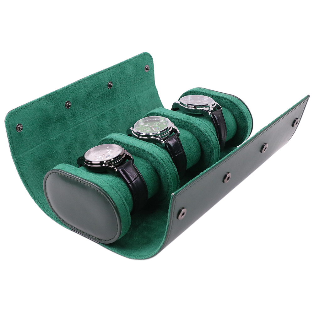 Luxury Portable 3 Slots PU Lea – обзор и цена Luxury Watch Case Travel