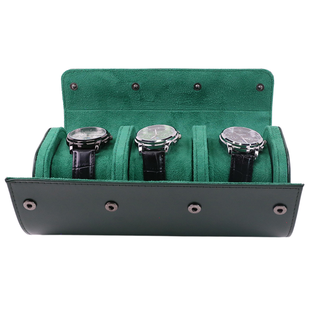 Luxury Portable 3 Slots PU Lea – обзор и цена Luxury Watch Case Travel