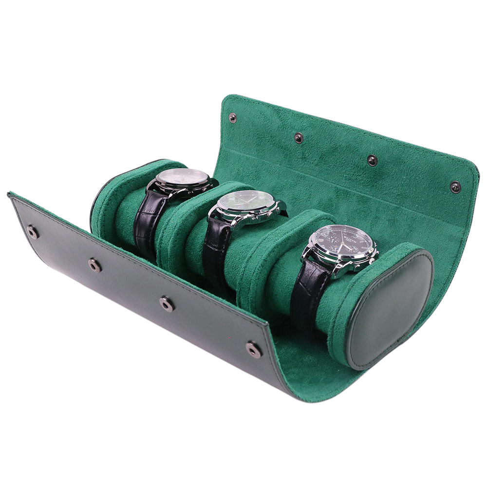 Luxury Portable 3 Slots PU Lea – обзор и цена Luxury Watch Case Travel