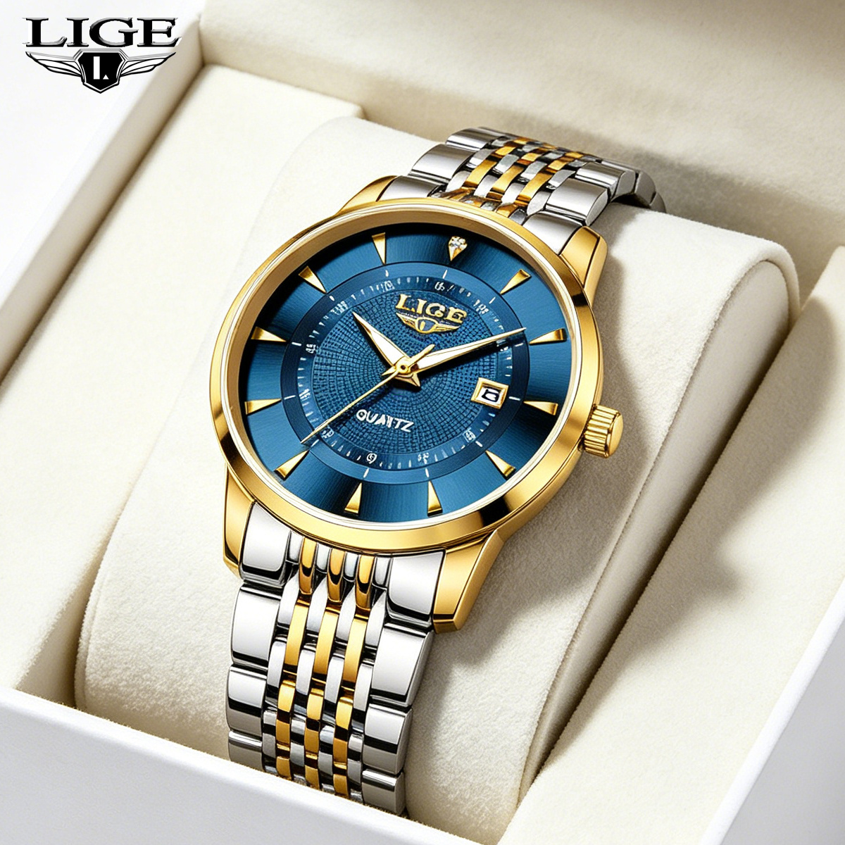 LIGE New 2025 Luxury Man Watch – обзор и цена Luxury Watch And Bracelet