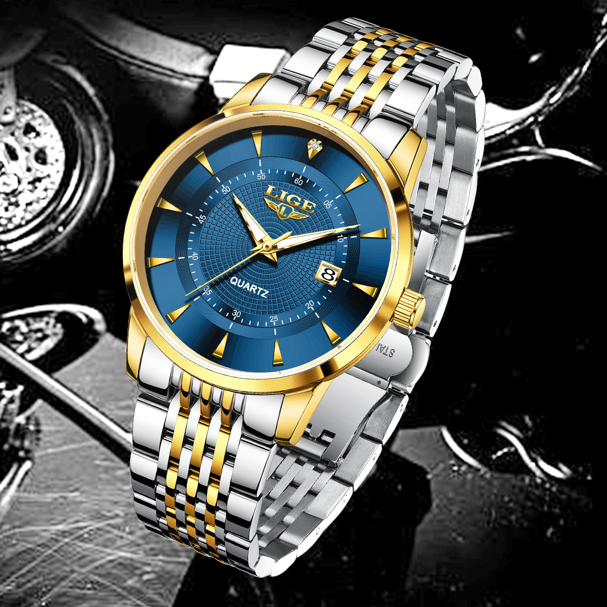 LIGE New 2025 Luxury Man Watch – обзор и цена Luxury Watch And Bracelet