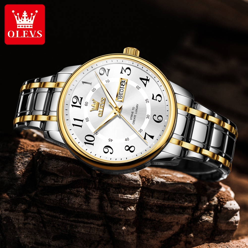 OLEVS Casual fashion men's wat – обзор и цена Luxury Watch And Bracelet