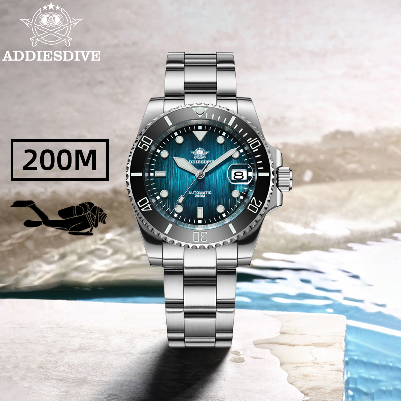 ADDIESDIVE Luxury Men's Automa – обзор и цена Luxury Watch Safe
