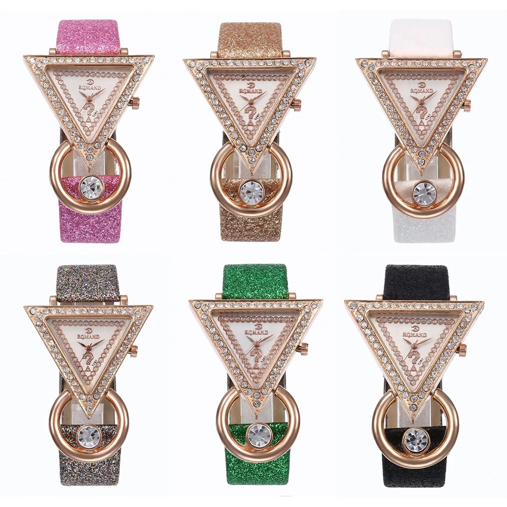 2024 Women Watches Creative Lu – обзор и цена Luxury Watch Leather Strap