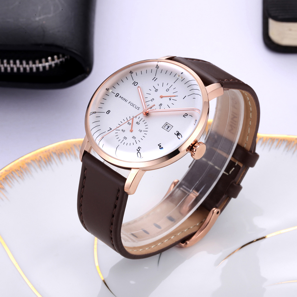 MINI FOCUS Men Watch Top Brand – обзор и цена Luxury Watch Mockup