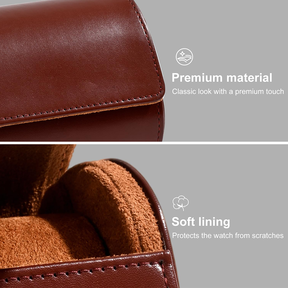 Luxury PU Leather Watch Case W – обзор и цена Luxury Watch Case Travel
