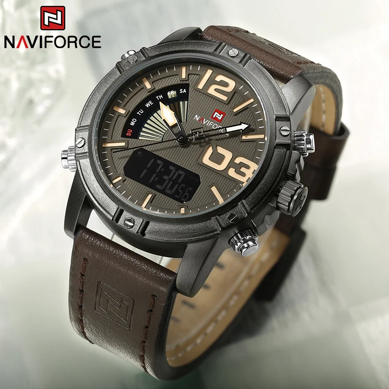NAVIFORCE Top Brand Men Watch  – обзор и цена Luxury Watch Winder