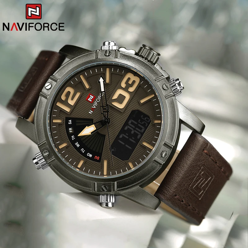 NAVIFORCE Top Brand Men Watch  – обзор и цена Luxury Watch Winder
