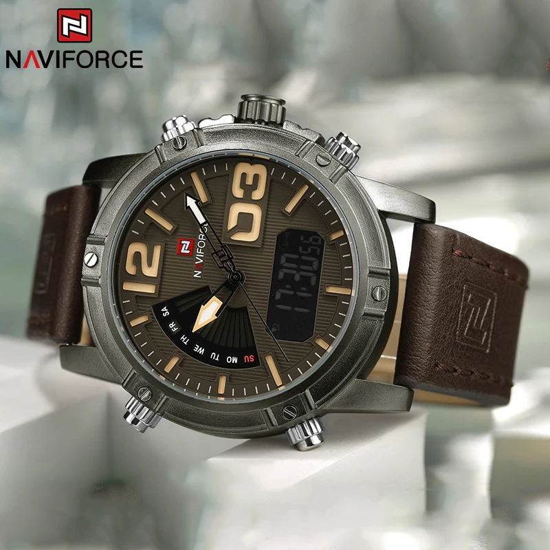 NAVIFORCE Top Brand Men Watch  – обзор и цена Luxury Watch Winder