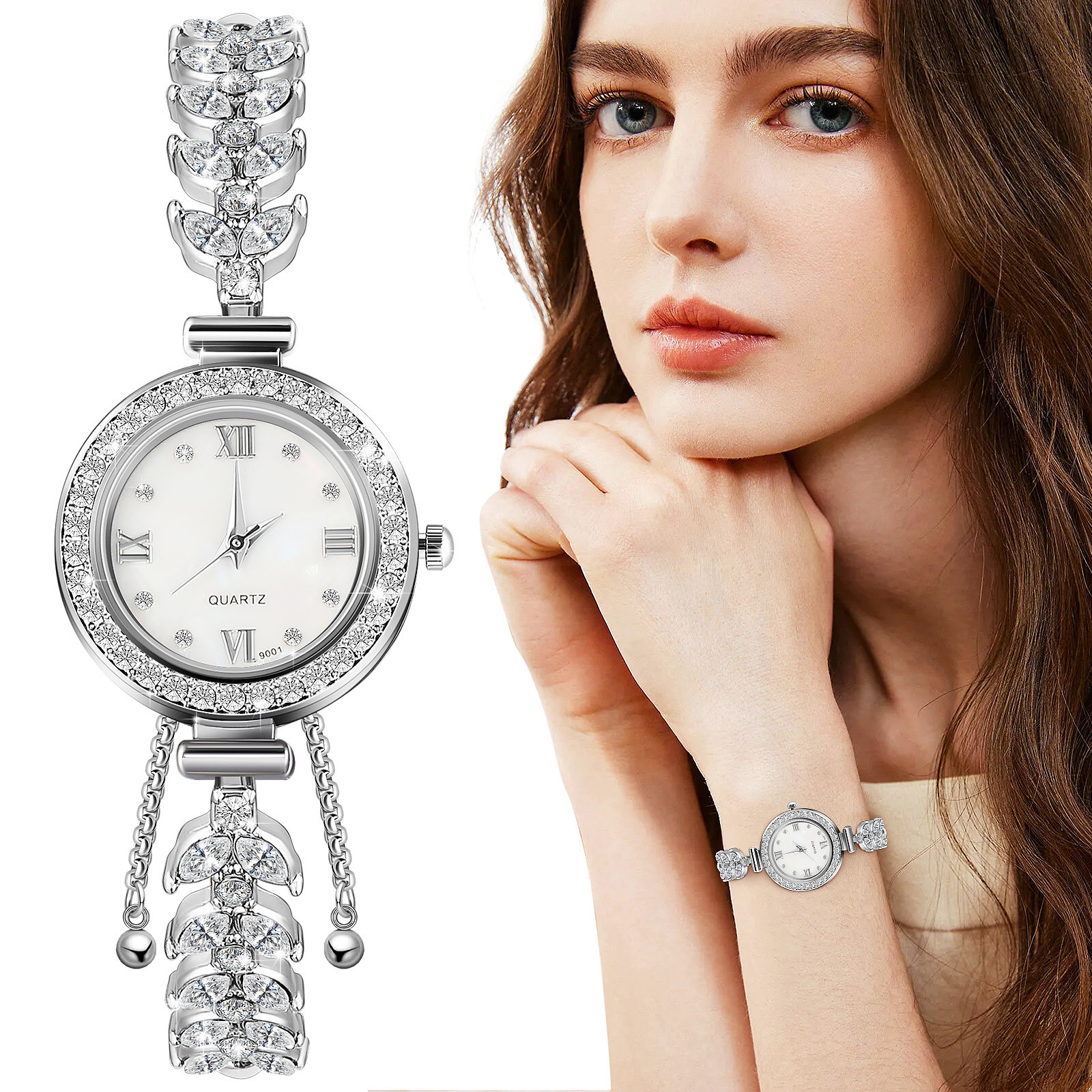 Quartz Watch Women Rhinestone  – обзор и цена Luxury Watch Events