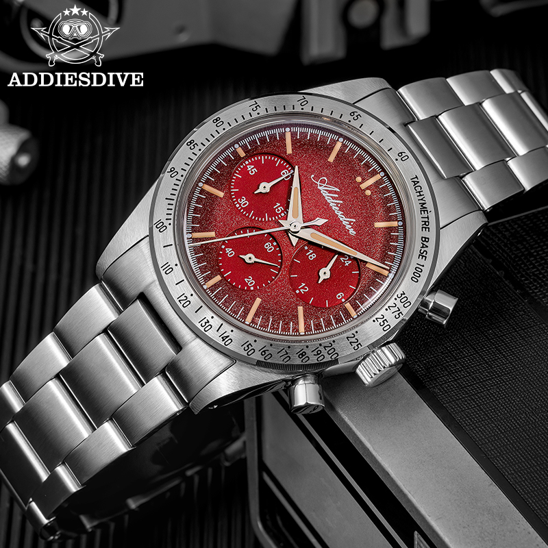 ADDIESDIVE AD2552 Chronograph  – обзор и цена Luxury Watch Levels