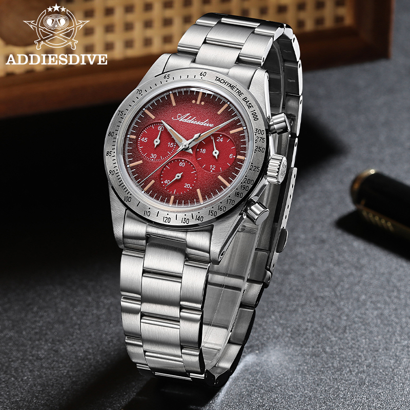 ADDIESDIVE AD2552 Chronograph  – обзор и цена Luxury Watch Levels