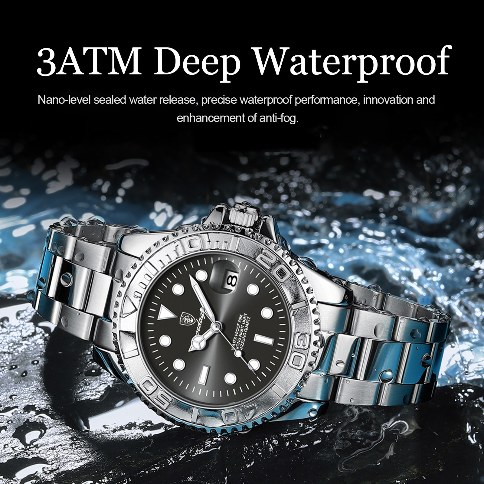 POEDAGAR Trendy Sport Man Watc – обзор и цена Luxury Watch And Bracelet
