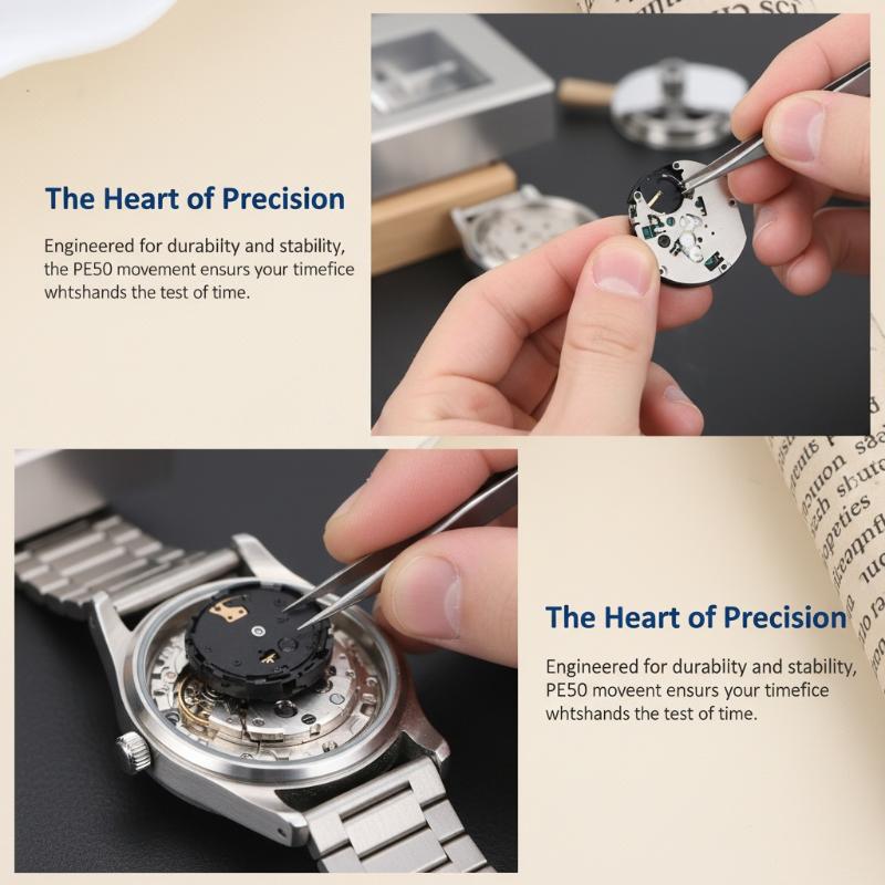 PE50 6 Pin Quartz Watch Moveme – обзор и цена Perpetual Calendar Watch