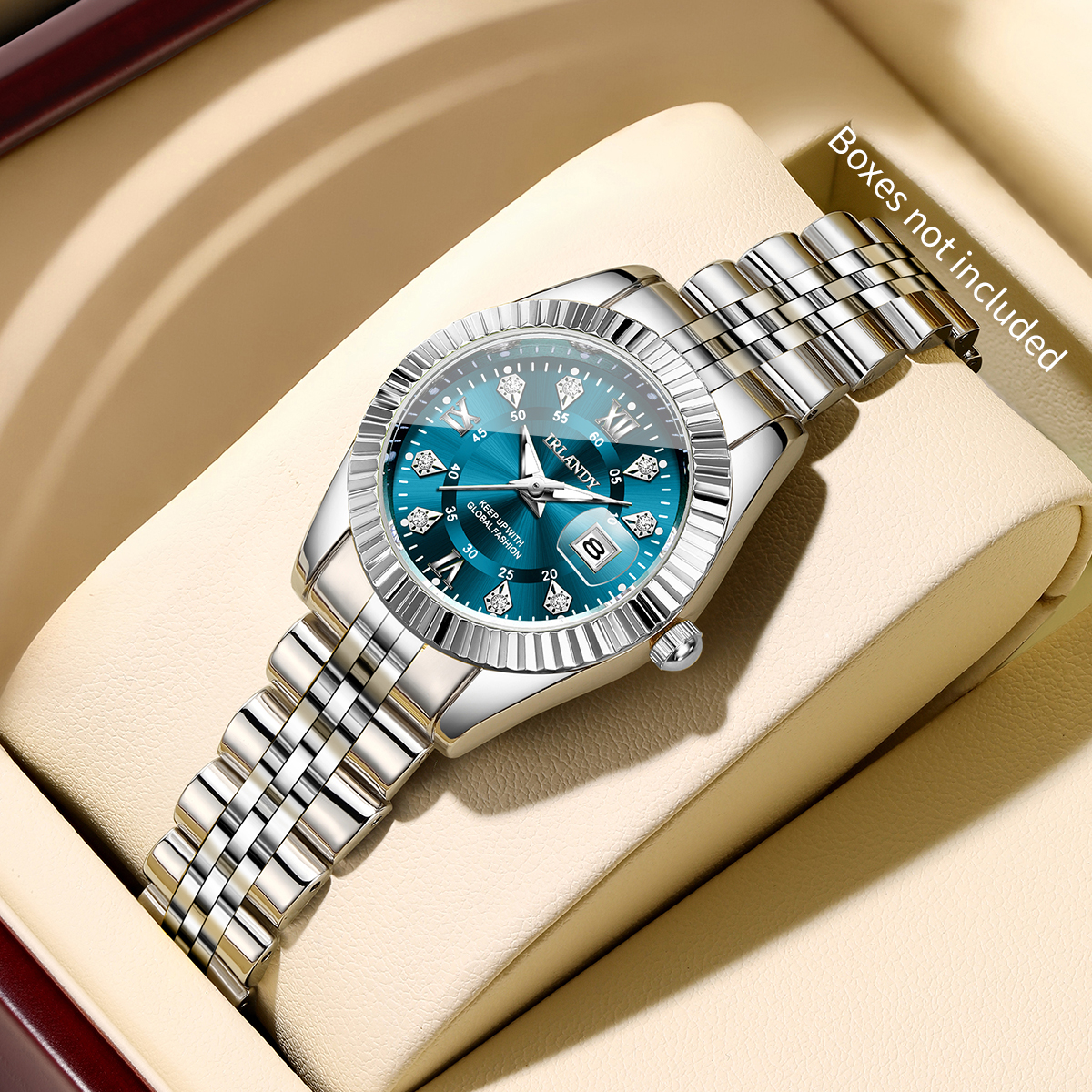 Fashion Roma Dial Women Calend – обзор и цена Luxury Watch Case Travel