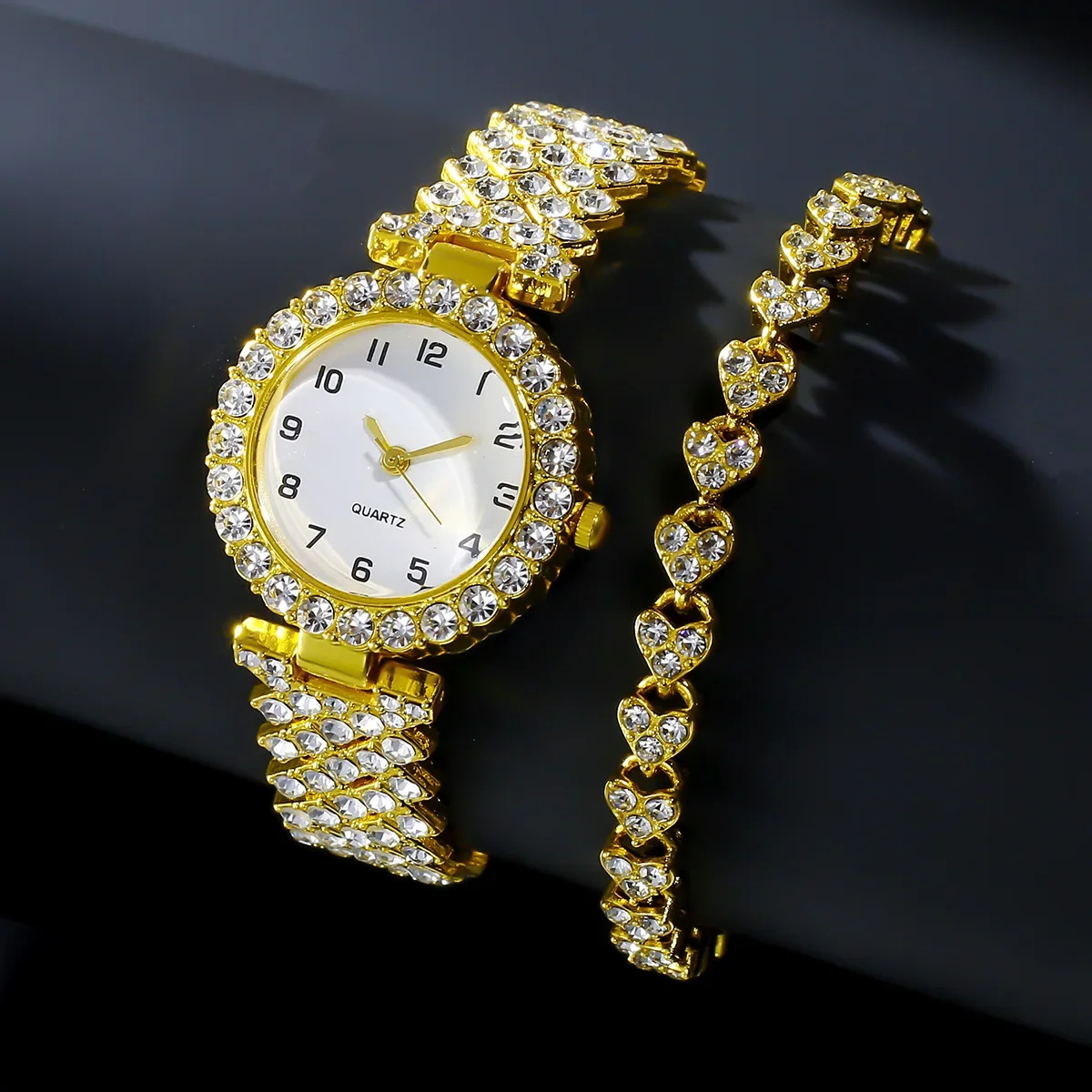 1pcs/2pcs Luxury Fashion Women – обзор и цена Luxury Watch Kit