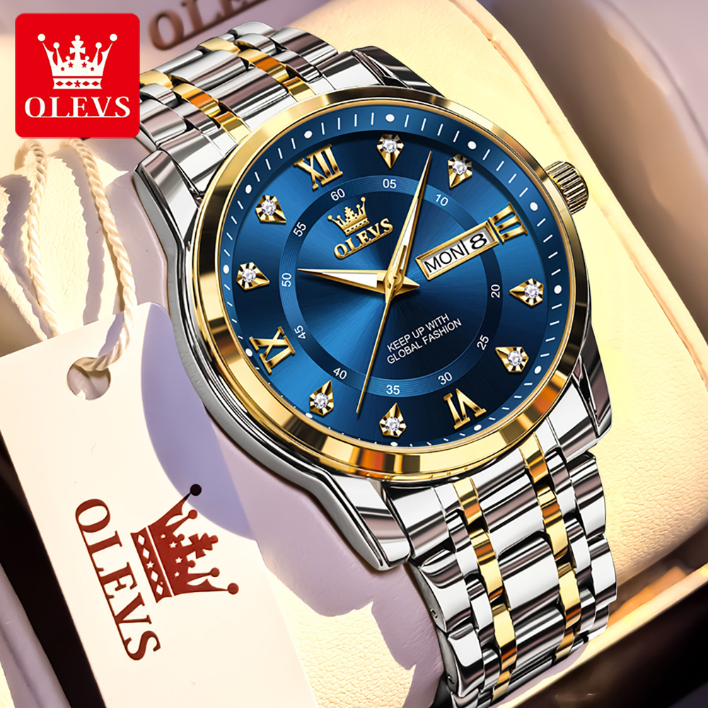 OLEVS Brand Fashion men's watc – обзор и цена Luxury Watch Index
