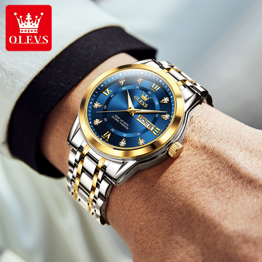 OLEVS Brand Fashion men's watc – обзор и цена Luxury Watch Index