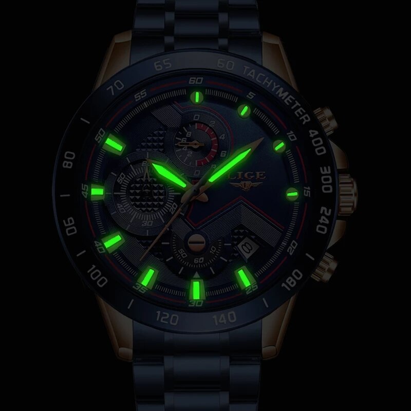 LIGE New Fashion Watches Men S – обзор и цена Luxury Watch Mockup