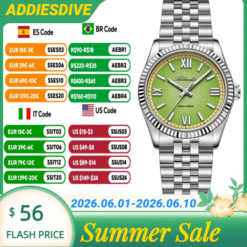 ADDIESDIVE Hight Quality Sapph – обзор и цена Luxury Watch Box