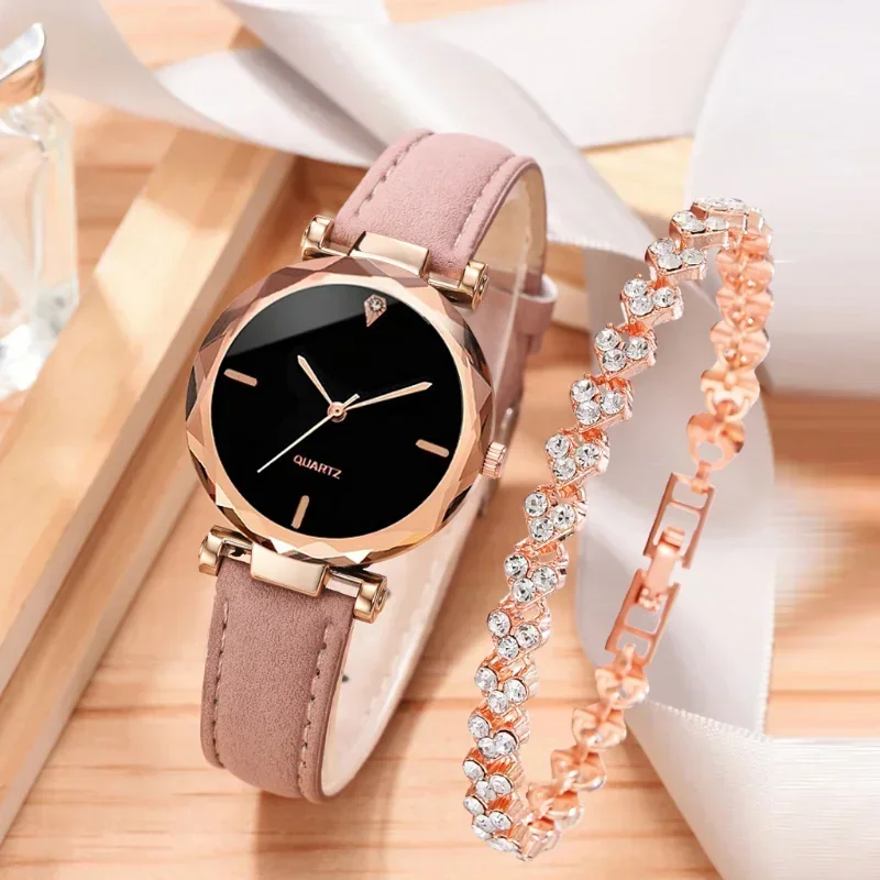 2PCS Set Luxury Watch Women Br – обзор и цена Luxury Watch Kit