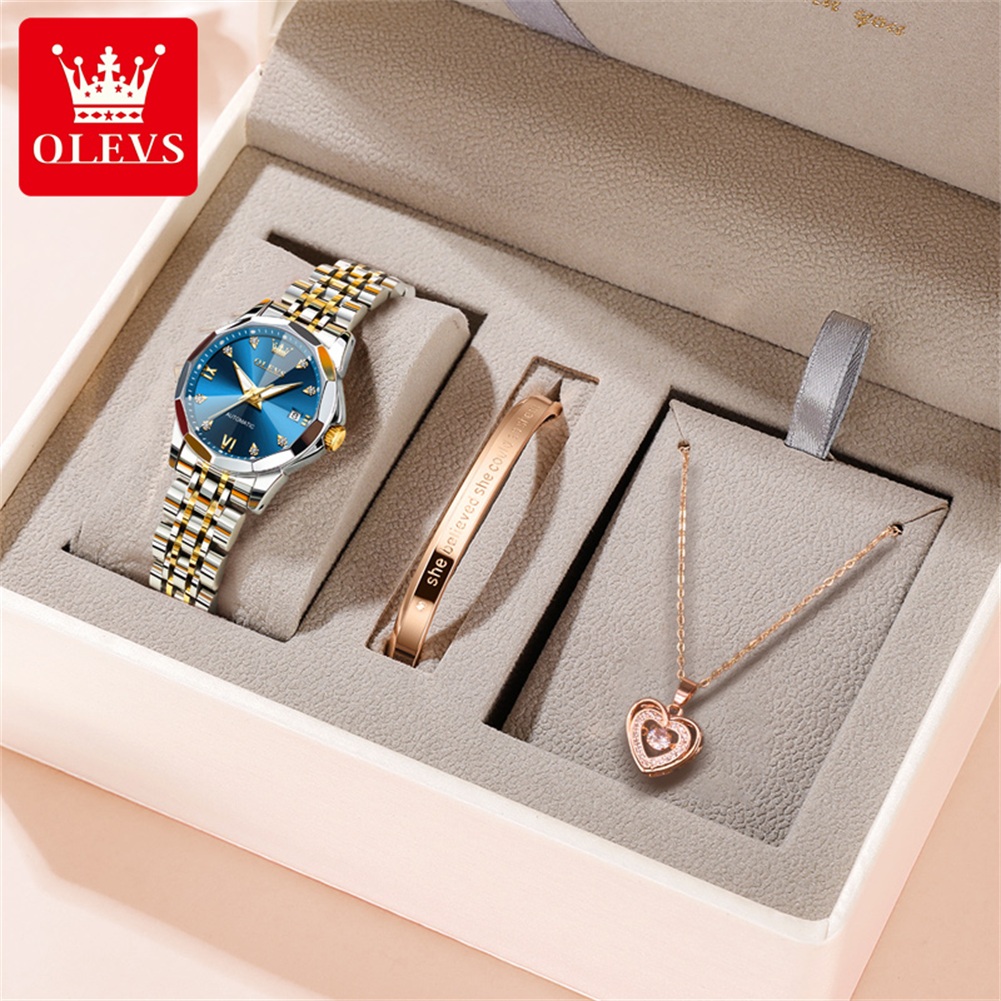 OLEVS 9982 Automatic Mechanica – обзор и цена Luxury Watch Kit