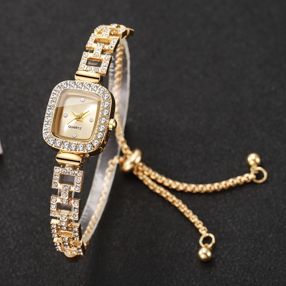 Luxury Rhinestone Bracelet Str – обзор и цена Luxury Watch Case Travel