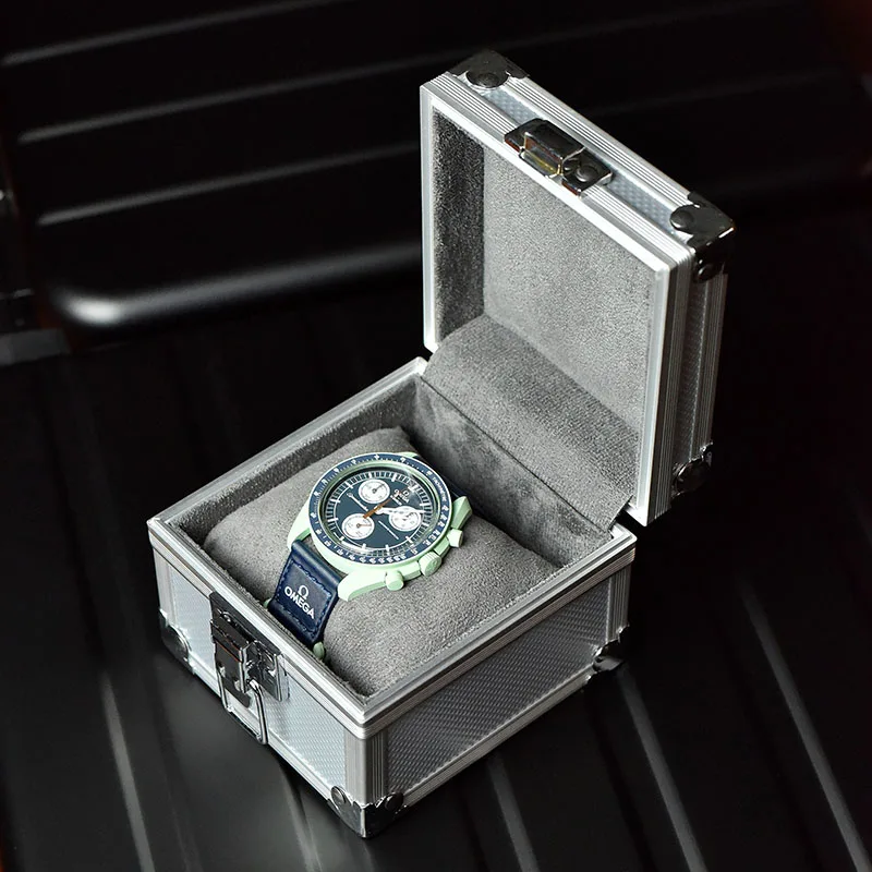 Portable Aluminum Watch Boxes  – обзор и цена Luxury Watch Case Travel
